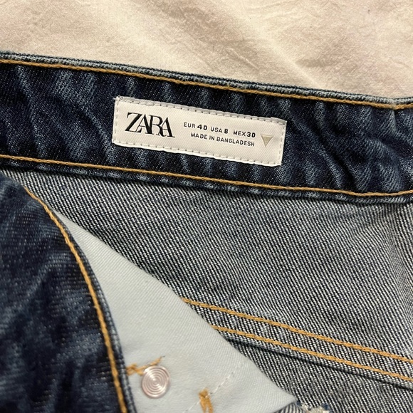 Zara Denim Shorts NWT - Picture 4 of 4